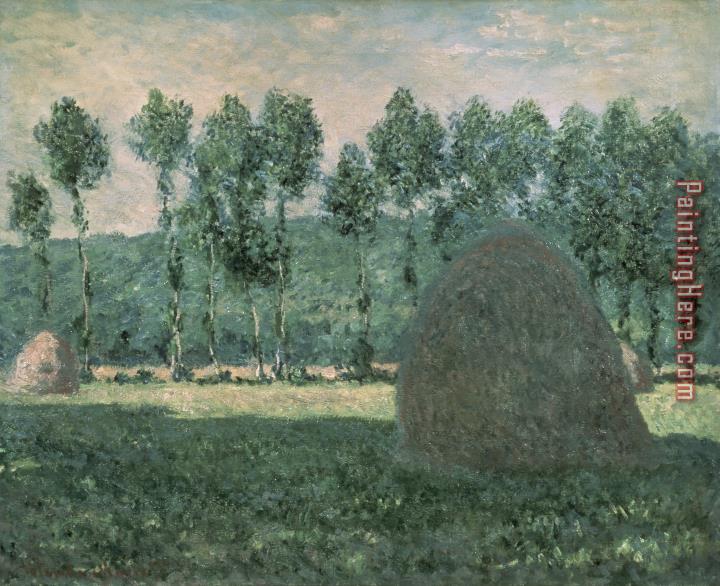 Claude Monet Haystacks near Giverny